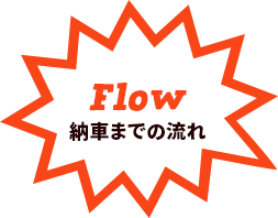 Flow 納車までの流れ